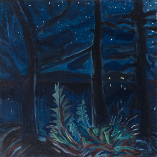 Night Watch - 24w x 24h Oil on Canvas
