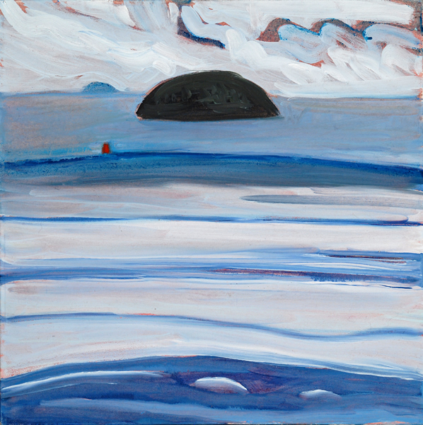 Mark Island - 18w x 18h Oil on Canvas