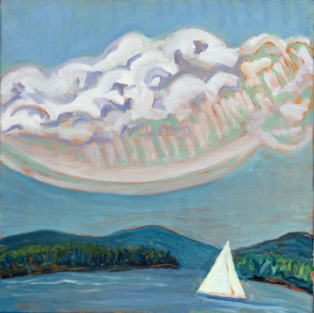Fair Weather Cloud 20 in x 20 in 2025