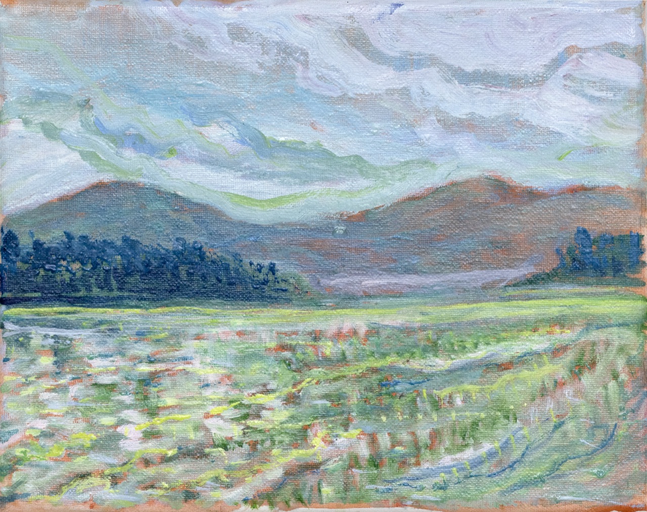 Green Water Passage 8 in x 10 in 2026