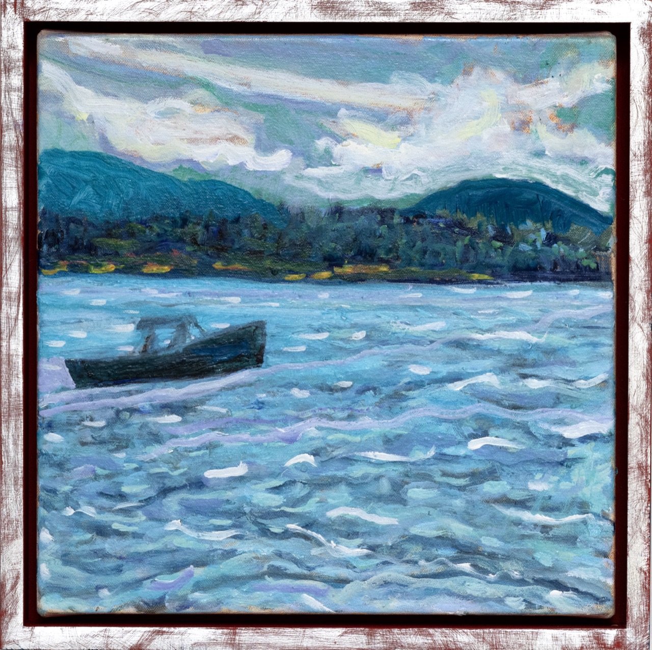 Idling Along 12 in x 12 in 2025