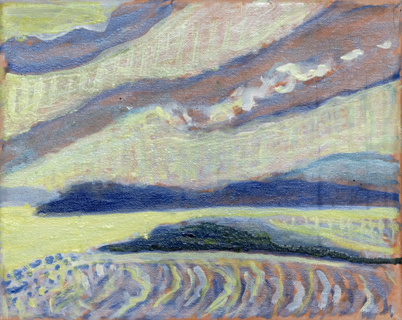 Tumble Down Dick at Dusk 8 in x 10 in 2026