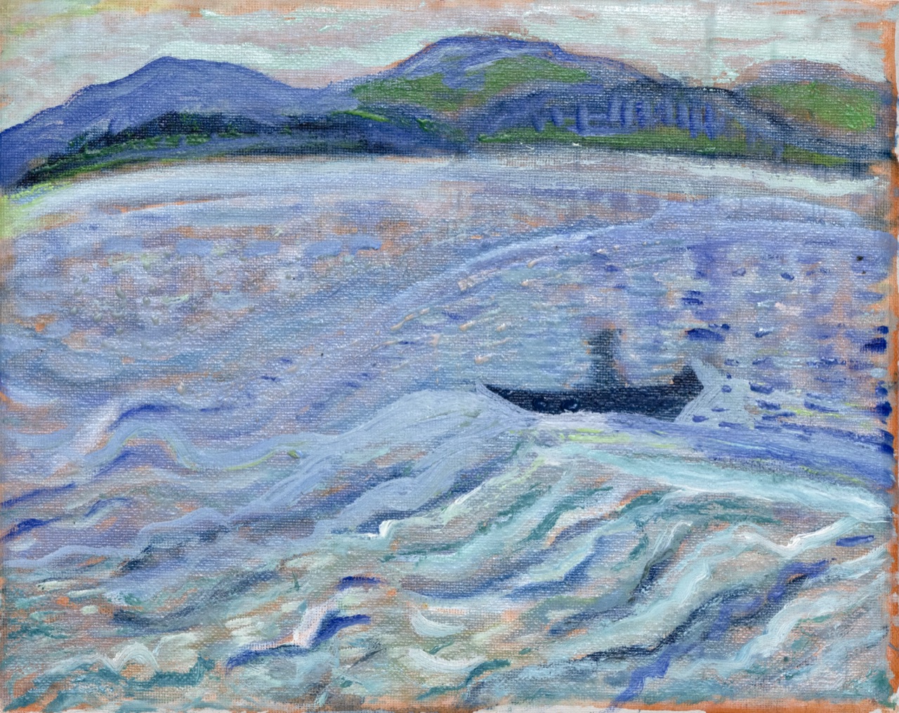 White Sky 8 in x 10 in 2026